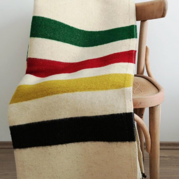 Hudson’s Bay Company 6-Point Wool Blanket – Queen – Made in England – New - Picture 2 of 7